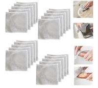 Stellaya Wire Dishwashing Rags, Stellaya Multipurpose Wire Dishwashing Rags for Wet and Dry, 2023 New Multifunctional Non-Scratch Wire Dishcloth, Steel Wire Dish Cloth, Grid Cleaning Cloth ( Color : 2