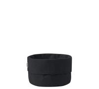 Stelton Bread Bag, Large, Black, Breadbox, Bin, Diameter: 23cm, 100% Cotton