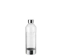 Stelton Brus Carbonating Bottle 1.15L Clear, PET Plastic, Stainless Steel Lid/Base, BPA-Free, Hand Wash Only - For Brus Carbonator