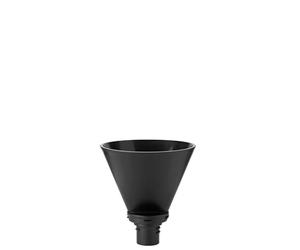 Stelton Coffee Dripper for Vacuum Jugs - Black Funnel Filter for EM77, Emma, Amphora - Pour-Over & Slow Brew - Fits Size 4 Filters, Emma 55mm Opening