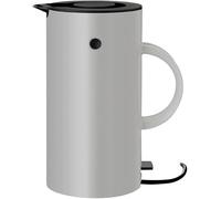 Stelton EM77 Electric Kettle (UK), 1.5L, Light Grey, Iconic Danish Design, Cableless, Removable Limescale Filter, Dry Boil Safety, Space-Saving Base, Erik Magnussen
