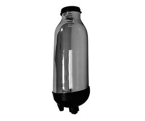 Stelton EM77 Glass Filler 1L - Replacement Mirror Glass Insert with Rubber Base & Gasket for EM77 Vacuum Jug - Genuine Stelton Part