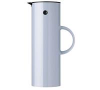 Stelton EM77 Vacuum Jug 1L - Danish Design Thermos in ABS Plastic with Glass Insert, Magnetic Easy-Pour Lid & Screw Top - Insulated Carafe for Hot and Cold Drinks, Cloud