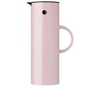 Stelton EM77 Vacuum Jug 1L, Lavender, Erik Magnussen Design, Insulated Glass, Hot/Cold Liquids, Rocker/Screw Stopper for Coffee/Tea & Picnics