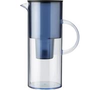 Stelton EM77 Water Filter Jug 2L - Blue, Designed by Erik Magnussen, Reduces Ca