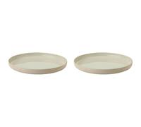 Stelton - Emma Plate 19 cm 2-pack, Grey - Grey