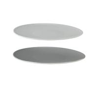 Stelton - Emma Plate 22cm, 2-pack, Grey - Grey