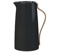 Stelton Emma Vacuum Coffee Jug, Black, 1.2 L, Insulating Steel Insert, Easy-Click Lid, Modern Scandinavian Design by HolmbäckNordentoft