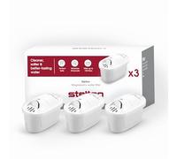 Stelton Magnesium+ Water Filter 3-Pack - Replacement Cartridges for EM77 Jug & Compatible Systems - Reduces Chlorine, Limescale & Impurities - Up to 4 Weeks/120L