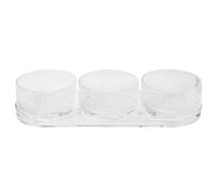 Stelton Pilastro tapas set 4 parts Clear