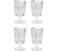 Stelton - Pilastro Wine Glass 18 cl 4-pack, Clear - Clear