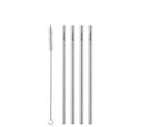 Stelton - Straws Stainless Steel 4-pack - Steel