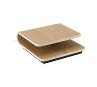 Stelton Ro wireless charger Oak