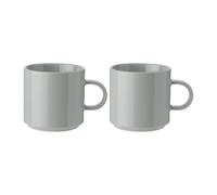 Stelton Stelton mug 20 cl 2-pack Light grey