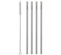 Stelton - Straws Stainless Steel 4-pack - Steel
