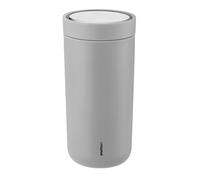 Stelton To Go Click mug 0.4 l matte light grey