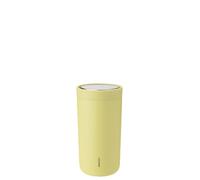 Stelton To-Go Click - Thermal Mug, Double-Walled Insulated Flask, Rustproof, Leak-Proof Coffee Mug/Tea Mug with Smart Click Lid - Hot & Cold Drinks - 0.2 Litres, Laevis