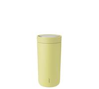 Stelton To-Go Click Thermal Mug, Double-Walled Insulated Flask, Rustproof, Leak-Proof Coffee Mug/Tea Mug with Smart Click Lid, Hot & Cold Drinks, 0.4 Litres, Laevis
