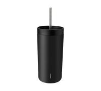 Stelton To Go Sip thermos mug with straw 0.4 L Soft black