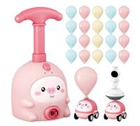 STEM Balloon Racer, Educational Air Car, Launcher Toy with Fast Propulsion System, Sturdy ABS Frame Build, Interactive Science Design with Colorful Style, Activity Toy for Home School