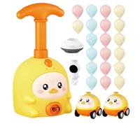 STEM Balloon Racer, Educational Air Car, Launcher Toy with Fast Propulsion System, Sturdy ABS Frame Build, Interactive Science Design with Colorful Style, Activity Toy for Home School