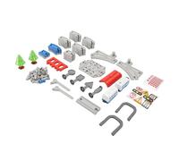 STEM Building Blocks Motorized Race Track Set with Assembly Parts for Kids Ages 6-12 Educational Electric Toy for Spatial Awareness Development