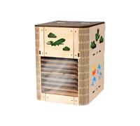 STEM Building Kits, Air Conditioning Fan Science Kit, Educational Learning Toys Electronics Experiments for Holiday Classroom Boys Children Home Teen Christmas Birthday Travel