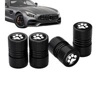 Stem Caps Set Car Tire Valve Cover | 4pcs Dogs Paw Shape Dustproof Valve Stem Caps Perfect for Cars Motorcycles Trucks Bikes and Bikes Offer Stylish Dust & Dirt Protection for Tires va