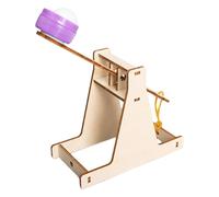 Stem Catapult Science Kit - 16cm Wooden Educational Toy, Diy Interactive Launcher Set, Physics Learning Models with Creative Build Design | Classroom Education Solution for Students Parents Teachers