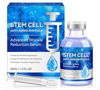 Stem Cell Essence Serum for Face, Microneedling Stem Cell Essence Uses with or without Micro Needling, Improve Firm, Anti Aging & Wrinkle Hydrating Facial Serum Strengthens Moisturises Skin 35 ml
