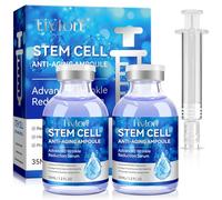Stem Cell Serum for Face and Body, 2 PCS Microneedling Serum Anti-Aging Ampoule to Reduce the Wrinkles & Fine Lines, Lift and Firm Skin, Face Moisturising Essence to Use with or without Micro Needling