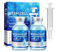 Stem Cell Serum for Face, Stem Cell Anti-Aging Ampoule, Anti Aging Smooth Nourish & Moisturize Skin Serum-1.2 fl.oz(2PCS)