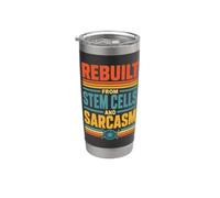 Stem Cell Transplant Survivor Bone Marrow Recovery Stainless Steel Insulated Tumbler