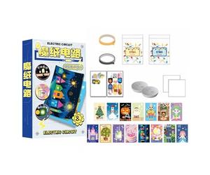 STEM Circuit Lab - Light Up Card Engineering Kit, Interactive Electricity Experiment, Educational Electronics Toy | DIY Science Craft Set for Boys Teens Homeschool Holiday Building Projects, Class Act