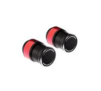Stem Covers Motorcycle Accessories Vehicle Wheel Tire Valve Stem Caps For Kawasaki For Vulcan S 650 All Year(Black- Silver)
