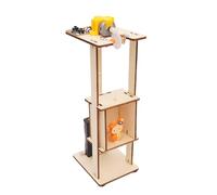 STEM Elevator Model - Hands-On Building, Toy Kit | DIY Educational Elevator Construction Toy for Children, Physics Experiment Equipment, Home Study, Gift for Students, Boys, Girls, and Teens