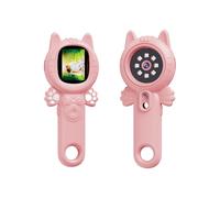 STEM Exploration Microscope Toy With 2Inch Display Screen Science Learning Toy Suitable For Kids Classroom Home Activity Preschool Microscope With LED Light