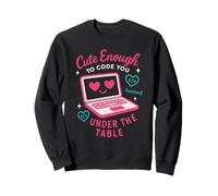 STEM Girl Women in Science Sassy Scientist Smart Is Sexy Sweatshirt