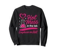 STEM Girl Women in Science Sassy Scientist Smart Is Sexy Sweatshirt