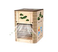 Stem Kit, Science Toy, Hands on Fan Circuit Learning Model with Motor and, Battery-Powered Portable Easy-Assembly Hardware, Experiment Set for Classroom Projects