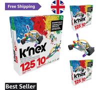 STEM Learning Building Set: K'NEX 125-Piece Kit with 10 Models for Ages 7+