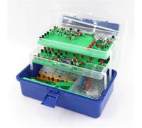 STEM Physics Electric Circuit Experiment Starter Kit Electricity Magnetism Lab Set Electromagnetism Teaching Aids Science Educational Equipment For Junior & Senior High School Students