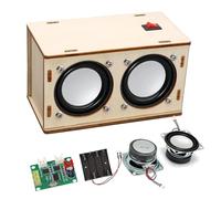 STEM Projects for Kids & Adults Build Your Own Bluetooth Speaker - Science Experiment Electronics Kit | Beginner's Starter DIY Set, STEM Gifts for Teenage Girls + Boys Ages 10 and Up (Dual Speakers)