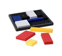 STEM Puzzle Toys, 4 Difficulty Level Jigsaw Set, Intelligence Logic Blocks Game for Kids, Colorful Wooden Design, Educational Activity with Problem Solving Challenge, Birthday Christmas New Year Fun