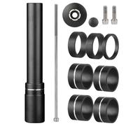 Stem Riser - 28.6 mm Aluminium Alloy Ride Extender, Bicycle Fork Stem Raiser Head Up Raiser for Mountain Road Cycle Neck Extender | Adjustment of Youth Bike Growth, Rehabilitation Fa