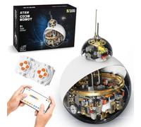 STEM Robot Toy Building Kit, 761 PCS APP & Remote Control Space Robot with Visual Coding & LED Lights, Educational Science Set for Kids Aged 8-14, Boy and Girl Gift