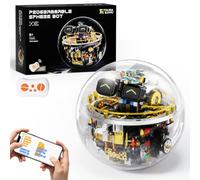 STEM Robot Toy Building Kit, Interactive Emo Robot with APP & Remote Control, Visual Coding, Dynamic Expressions & LED Lights, 804 PCS Educational Science Set for Kids Aged 8-14, Boys Girls Gift