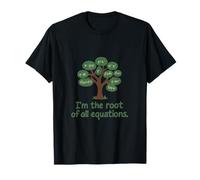 STEM Root of All Equations Math Tree Graphic T-Shirt