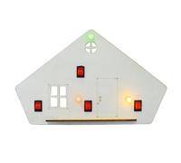 STEM Science Experiment Kits Wooden House Model with LED Lights Educational Toy for Physics Students Science Experiment Kits Wooden House with Led Light Change for Physics Teaching