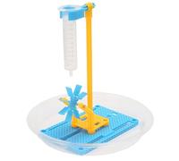 STEM Science Experiments for Kids - DIY Plastic Waterwheel Model Science Kits with Drip Irrigation System, Hands-On Engineering Project for Classroom Physics Activities, Educational Toy for Boys & Gir